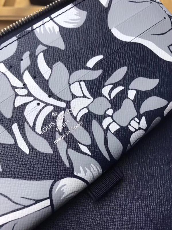 ルイヴィトン 財布コピー ジッピーオーガナイザー/タイガ M30169 大胆なハワイアンプリント