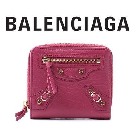 18SS Balenciaga 折りたたみ財布 CLASSIC GOLD ROSE DAHLIA バレンシアガスーパーコピー