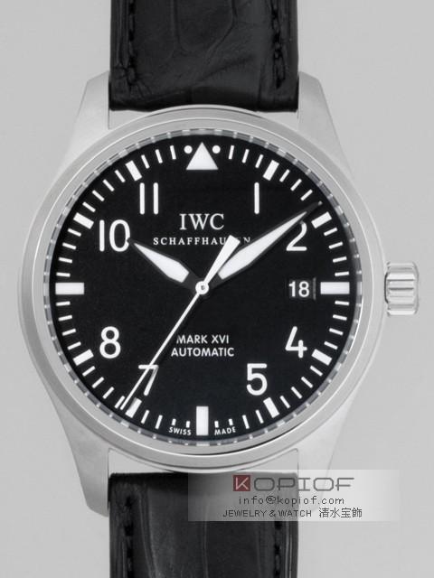 IWC パイロットウォッチ スーパーコピーIW325501 黒皮 ブラック