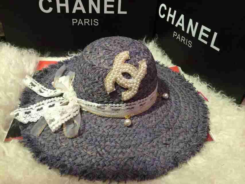 2014春夏新作 シャネルコピー 帽子 CHANEL 新品 レディースハット 日除け 編み込み 麦わら ハット chanelcap0429-1