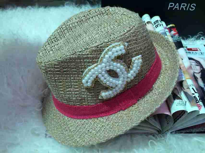 シャネルコピー 帽子 CHANEL 2014春夏新品 レディース 編み込み 日除け ニットキャップ chanelcap0506-3