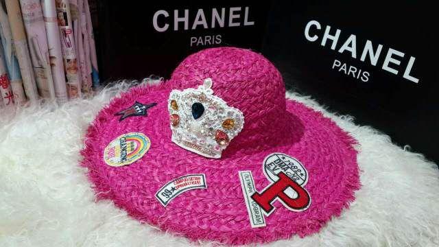 新品 シャネルコピー 帽子 2014春夏新作 CHANEL レディース 日除け ハット 編み込み 麦わら ハット chanelcap0421-19