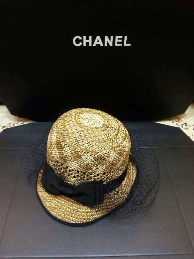 新品 シャネルコピー 帽子 2014春夏新作 CHANEL レディース 日除け ハット 編み込み 麦わら ハット chanelcap0421-6