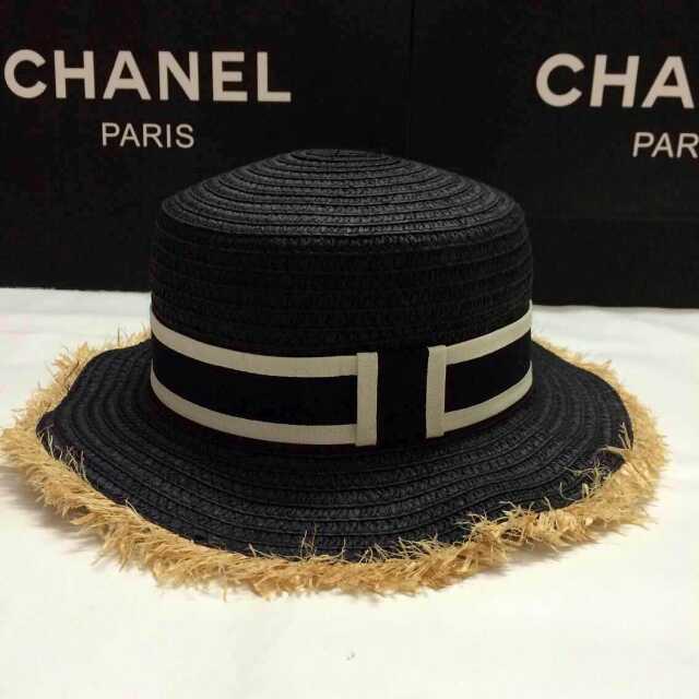 シャネルコピー 帽子 2015春夏新作 CHANEL レディース ニットキャップ ビーチハット chcap150401-20