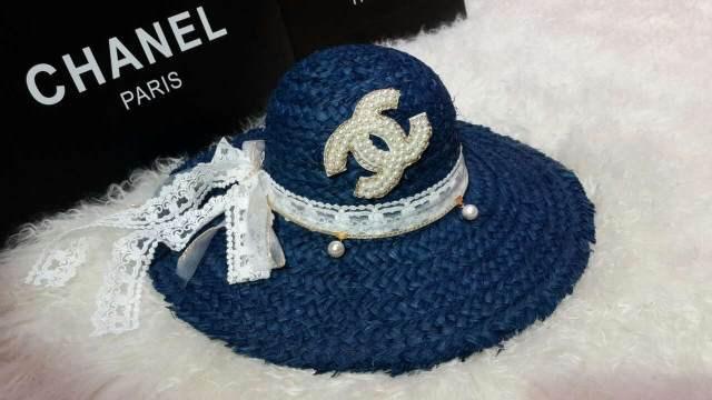 新品 シャネルコピー 帽子 2014春夏新作 CHANEL レディース 日除け ハット 編み込み 麦わら ハット chanelcap0421-26