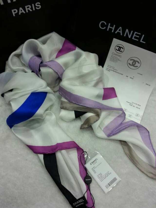 2014春夏新作 シャネルコピー CHANEL スカーフ 新品 シルク スカーフ chmuffler0302-2