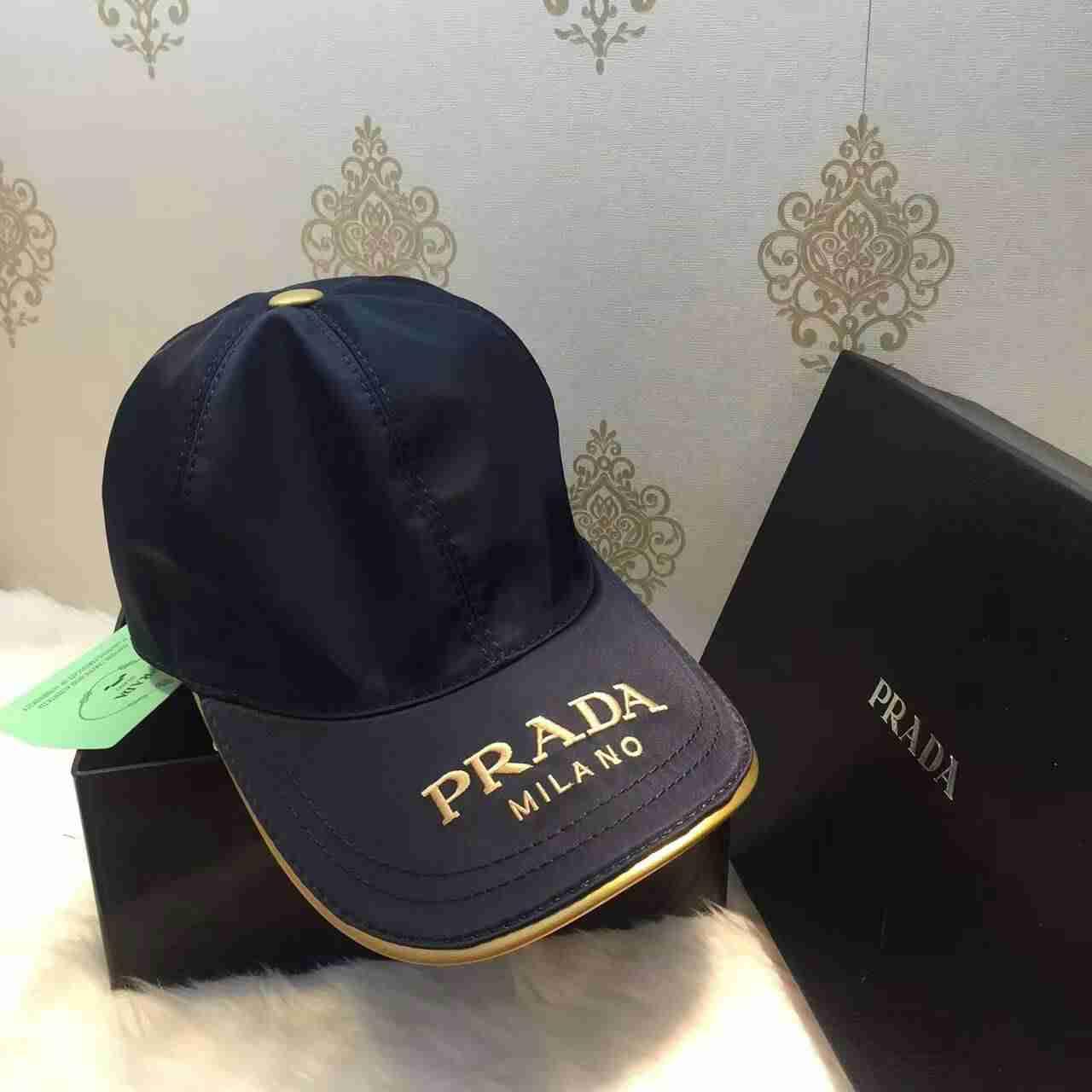 プラダコピー 帽子 2016春夏新作 PRADA 男女兼用 多色可選 ハット 野球帽 pcap160720-4