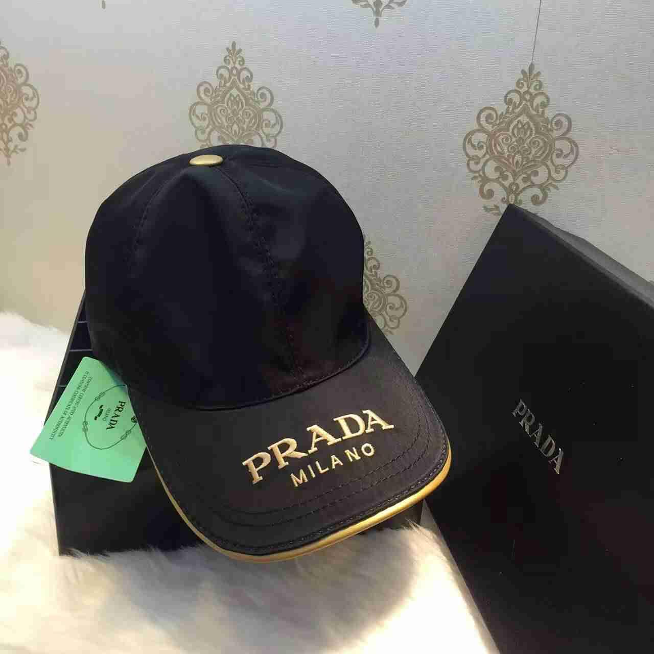 プラダコピー 帽子 2016春夏新作 PRADA 男女兼用 多色可選 ハット 野球帽 pcap160720-5