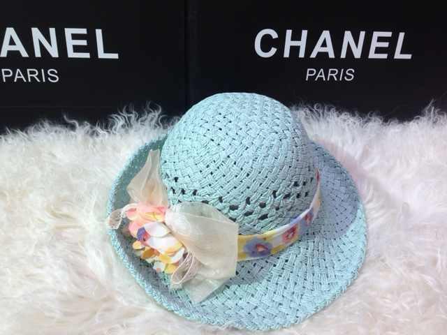 CHANEL 新品 シャネルコピー 帽子 2014春夏新作 レディース 日除け 編み込み 麦わら リボン付 ハット chanelcap0411-9