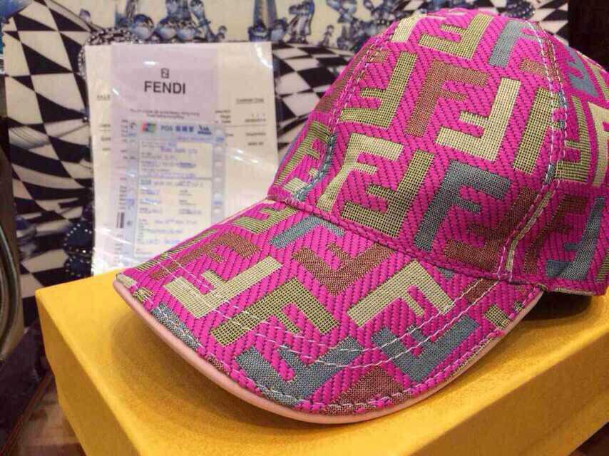 2015春夏新作 フェンディコピー 帽子 FENDI 男女兼用 日除け 野球帽 キャンバスハット fdicap150324-2