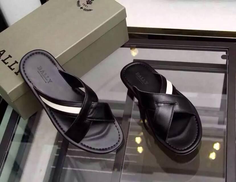 バリーコピー 靴 2015春夏新作 Bally 高品質 メンズ ミュール blshoes150613-6