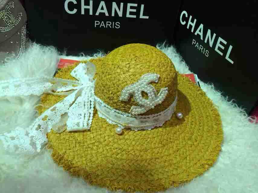 2014春夏新作 シャネルコピー 帽子 CHANEL 新品 レディースハット 日除け 編み込み 麦わら ハット chanelcap0429-3