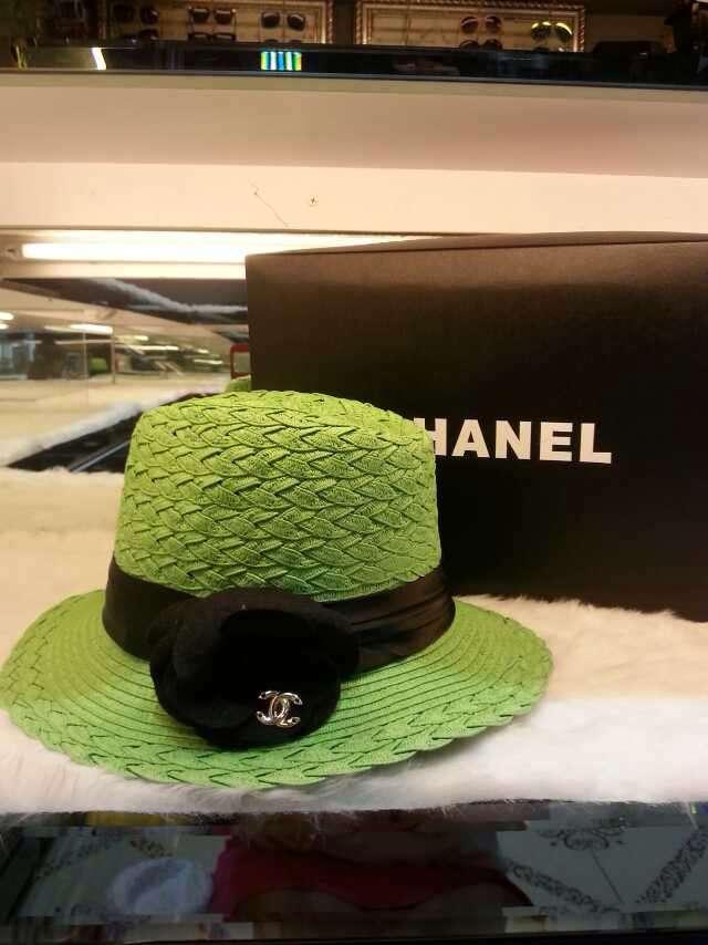 シャネルコピー 帽子 CHANEL 2014春夏新品 レディース 編み込み 日除け 麦わら ハット chanelcap0510-8