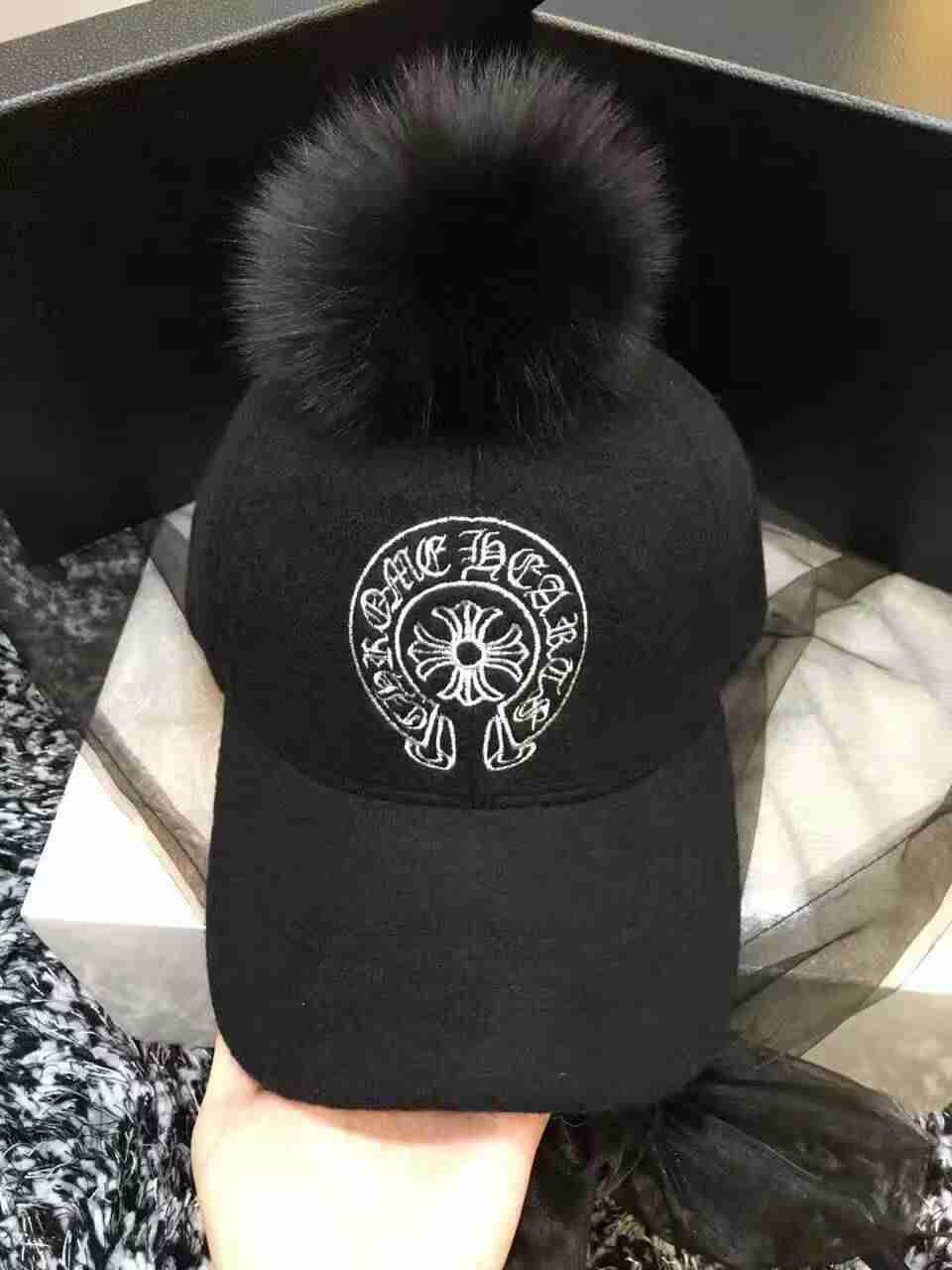クロムハーツコピー 帽子 2017最新作 CHROMEHEARTS 上質で ウール 秋冬 ハット ニットキャップ chrcap161129-4