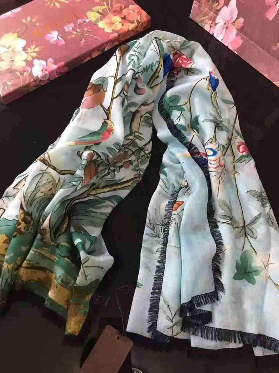 グッチコピー スカーフ 2016春夏新作 GUCCI 上質で柔らかい シルク スカーフ guccimr160708-10