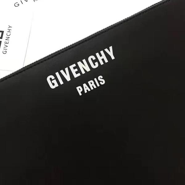 2017-2018AW Collection ジバンシィスーパーコピー GIVENCHY ロゴクラッチバッグ BK06061562 レザー 