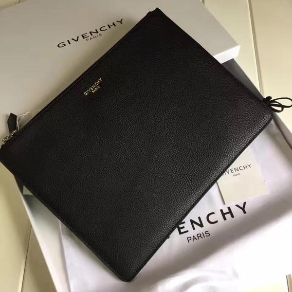 2017-2018AW Collection ジバンシィスーパーコピー GIVENCHY ロゴクラッチバッグ BK06061562 レザー