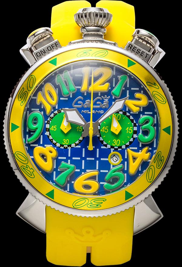 ガガミラノ クロノ48MM スーパーコピー限定モデル 時計 6050.LE.02.JAPAN