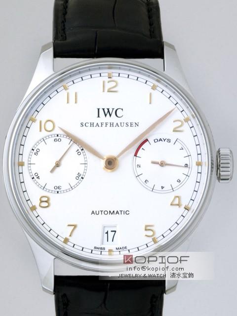 IWC ポルトギーゼ スーパーコピーIW500114 7DAYS ホワイト