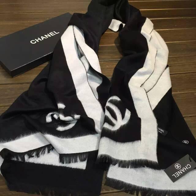 シャネルコピー スカーフ 2015秋冬新作 CHANEL 上質で柔らかい レディース ウール マフラー chmuffler151023-6