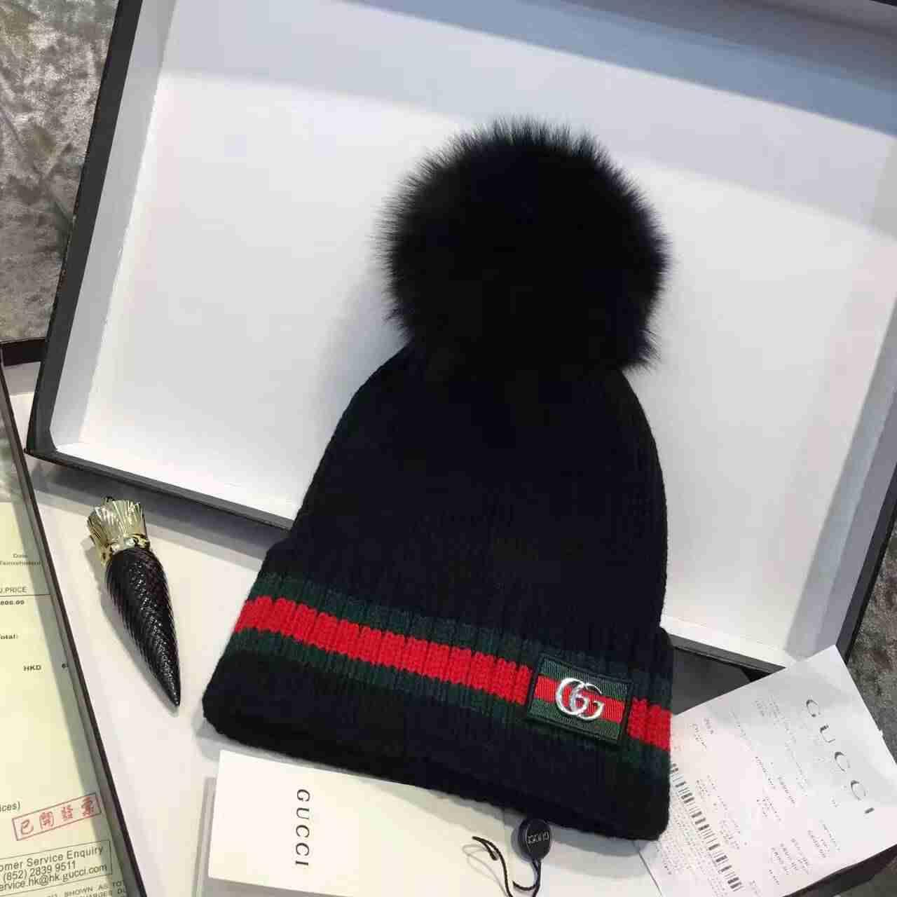 グッチコピー 帽子 GUCCI 2016秋冬新作 高品質 100%ウール 保温すハット 帽子 gcapmiu161025-2