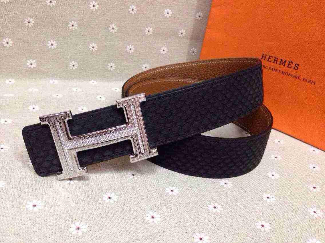 新品 エルメスコピー ベルト 2014春夏新作 HERMES 流行の イニシアル H ベルト hermesbelt0410-37