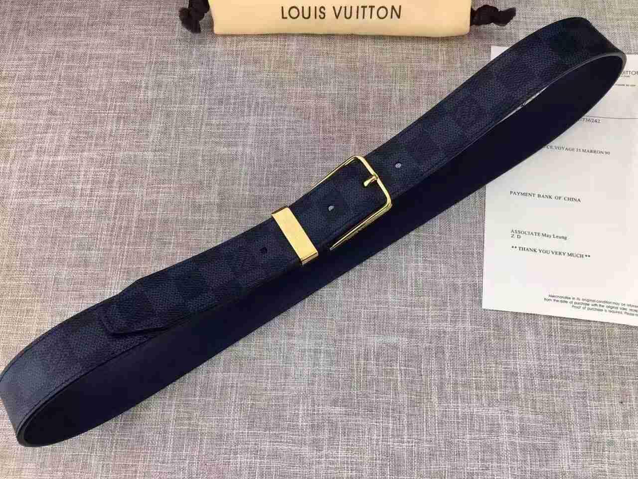 ルイヴィトンコピー ベルト 2017新品 LOUIS VUITTON 高品質 メンズ ベルト ビジネスベルト lvbelt161213-10