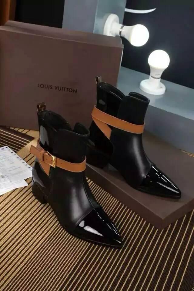ルイヴィトンコピー 靴 Louis Vuitton 2015秋冬新作 高品質 レディース ブーツ lvshoes150901-6