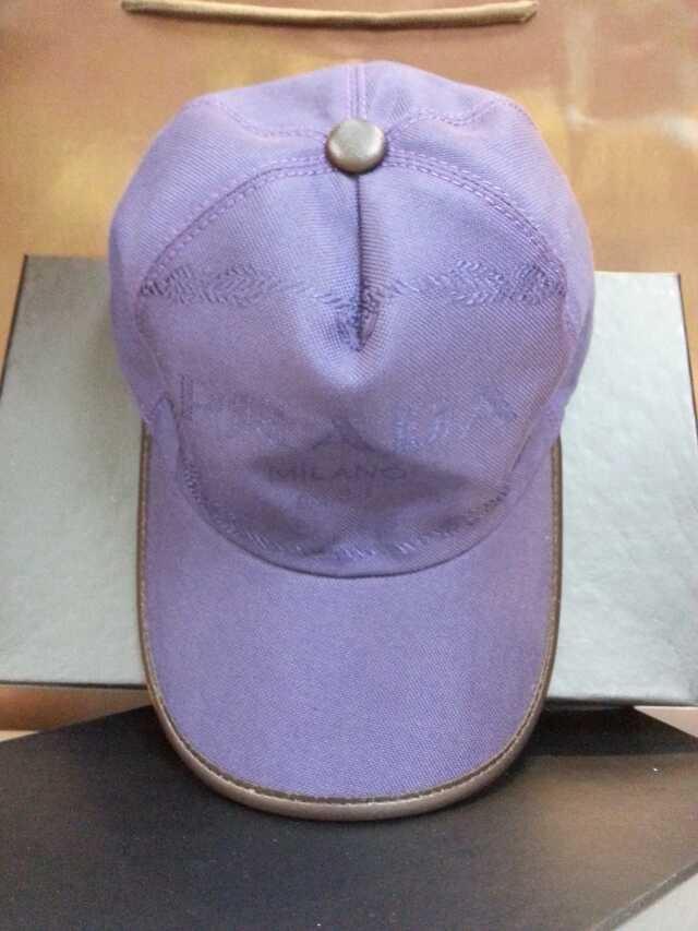 プラダコピー 帽子 2014最新作 PRADA キャンバス ハット 男女兼用 野球帽 pradacap0305-2