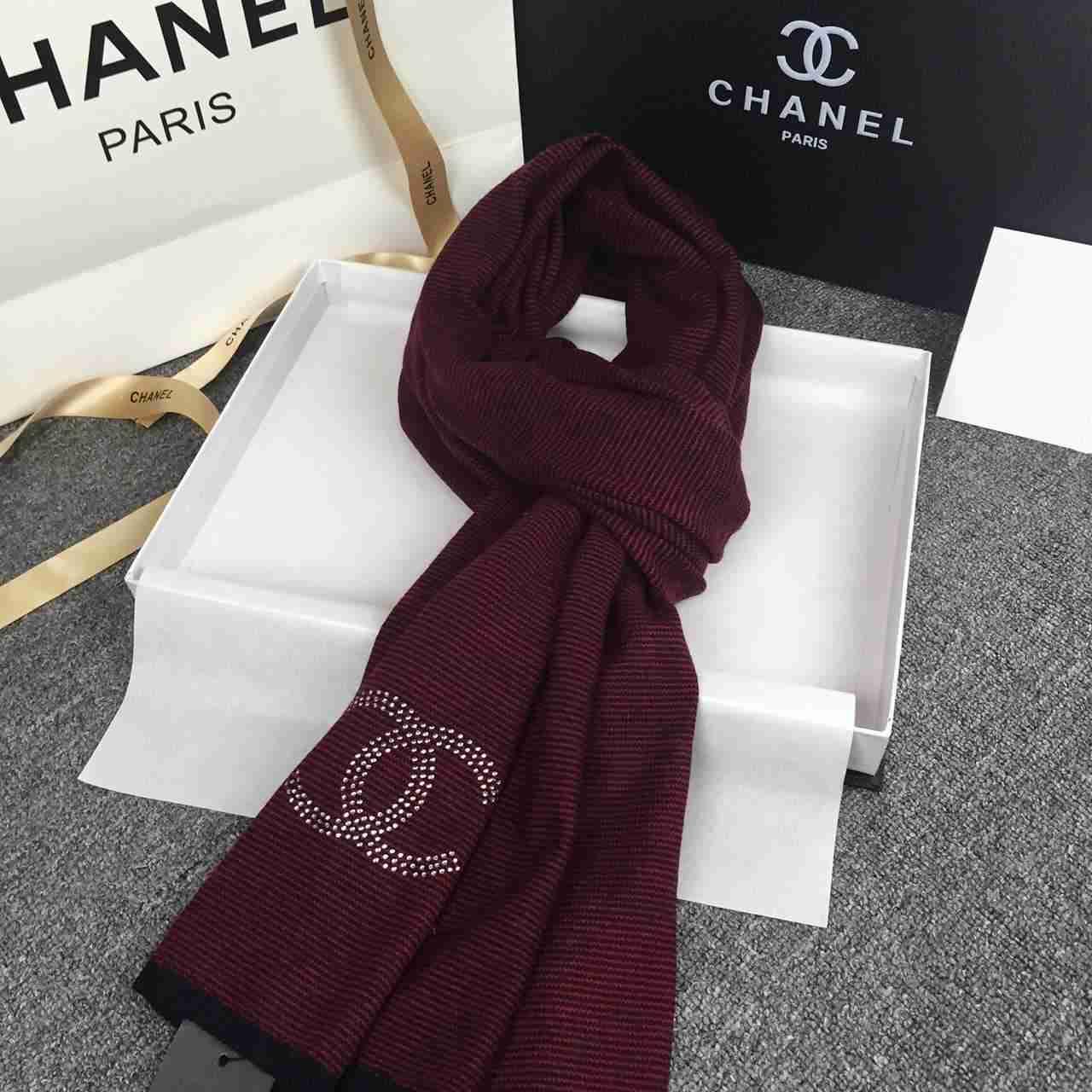 シャネルコピー スカーフ 2016春夏新作 CHANEL レディース ウール ストール マフラー chmuffler160127-5