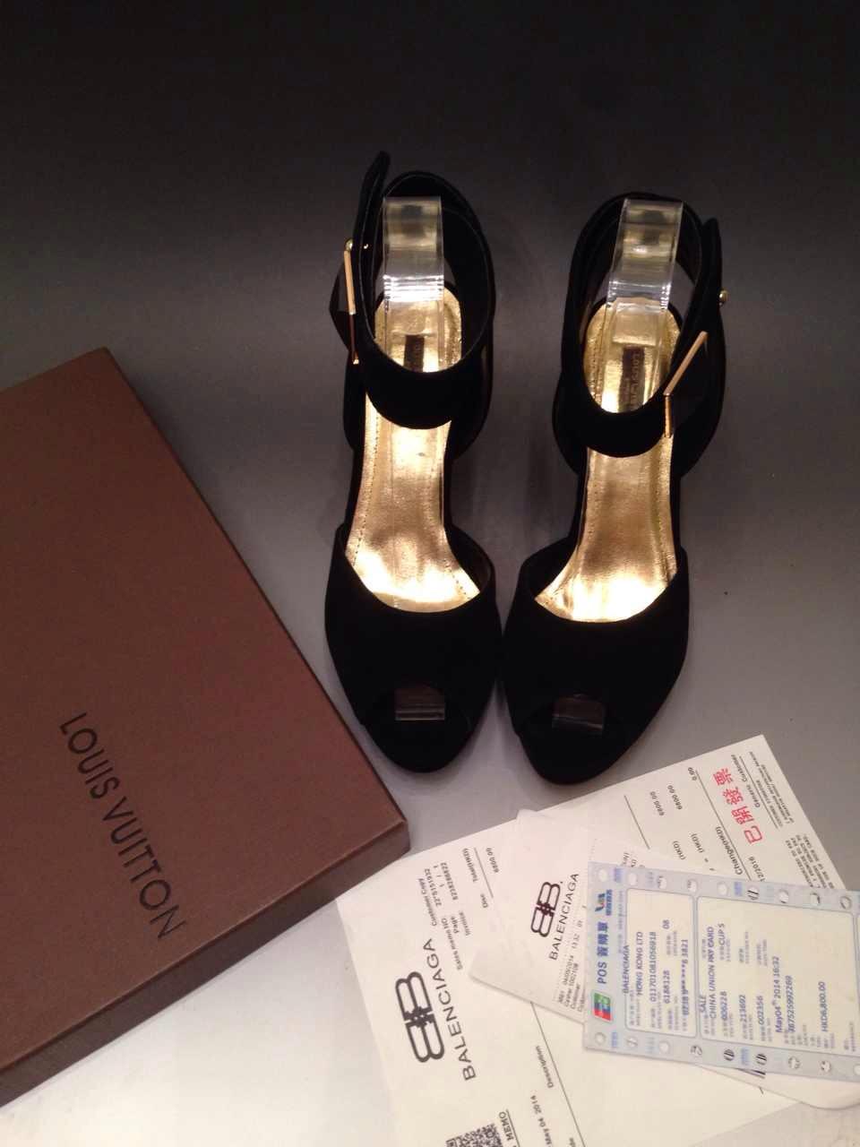 ルイヴィトンコピー 靴 2014新作 Louis Vuitton レディース ハイヒールサンダル lvshoes0522