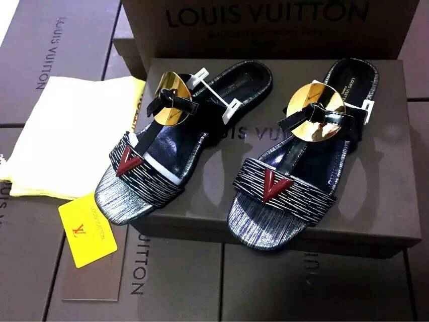 ルイヴィトンコピー 靴 2016春夏新作 Louis Vuitton レディース ミュール lvshoes160405-1