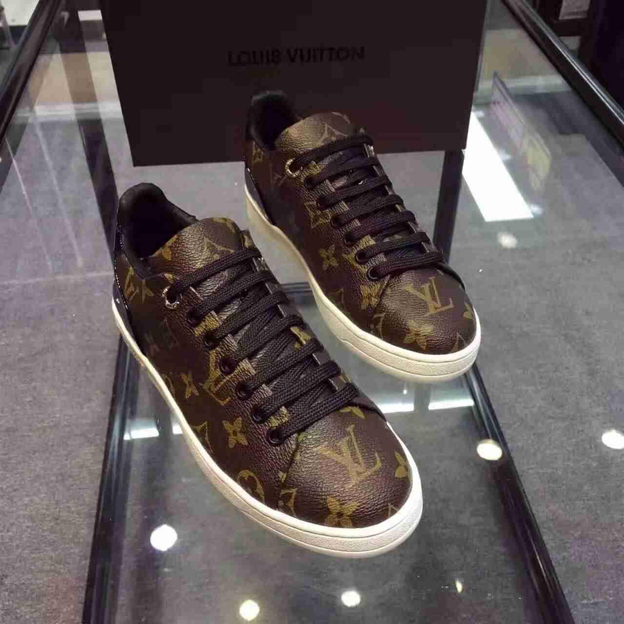 ルイヴィトンコピー 靴 Louis Vuitton 2017最新作 スニーカー レディース カジュアルシューズ lvshoes161215-8
