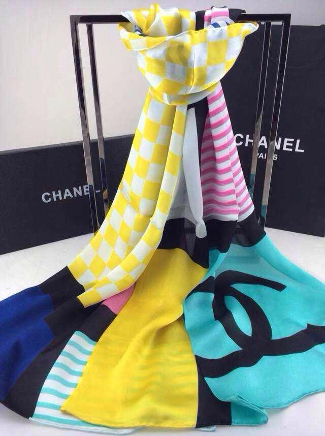 シャネルコピー CHANEL スカーフ 新品 2014最新作 レディース シルク スカーフ chmuffler0404-3