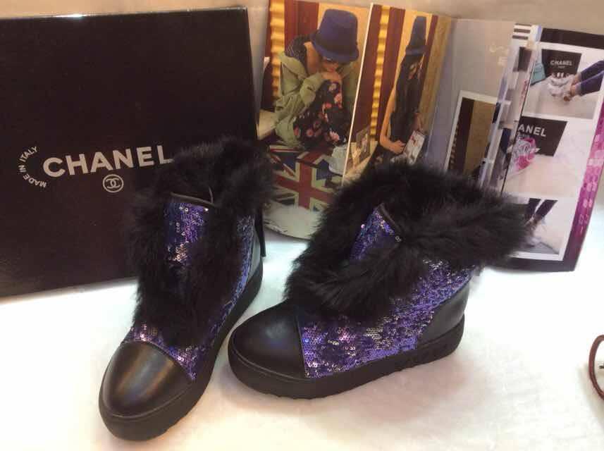 シャネルコピー 靴 2014秋冬新作 CHANEL 保温す レディースブーツ chshoes141117-3