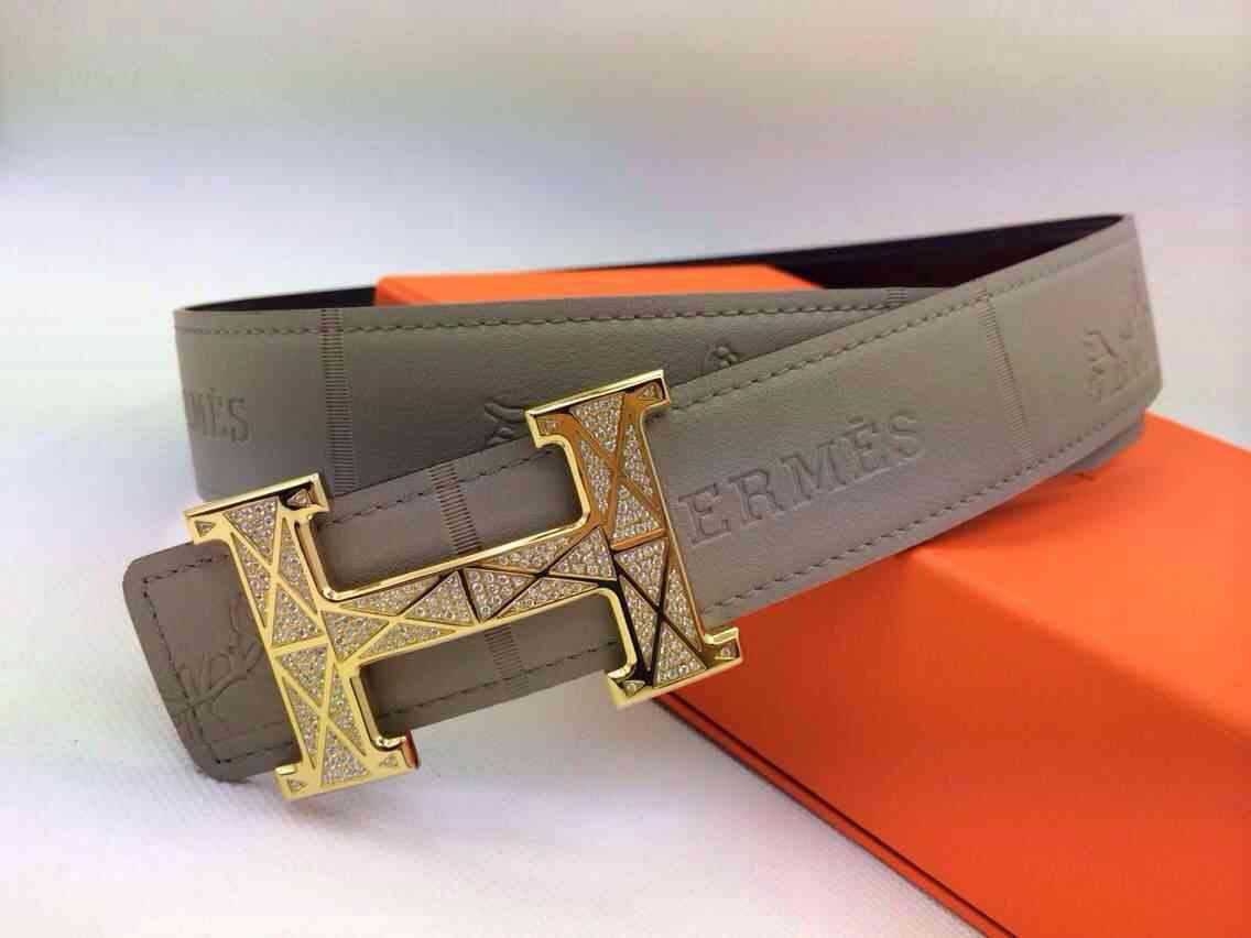 新品 エルメスコピー ベルト 2014春夏新作 HERMES 流行の イニシアル H ベルト hermesbelt0410-4