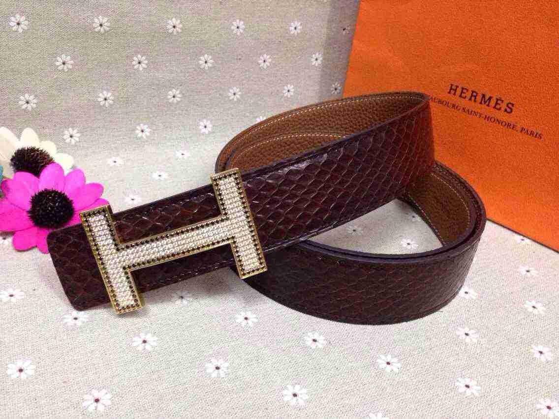 新品 エルメスコピー ベルト 2014春夏新作 HERMES 流行の イニシアル H ベルト hermesbelt0410-40