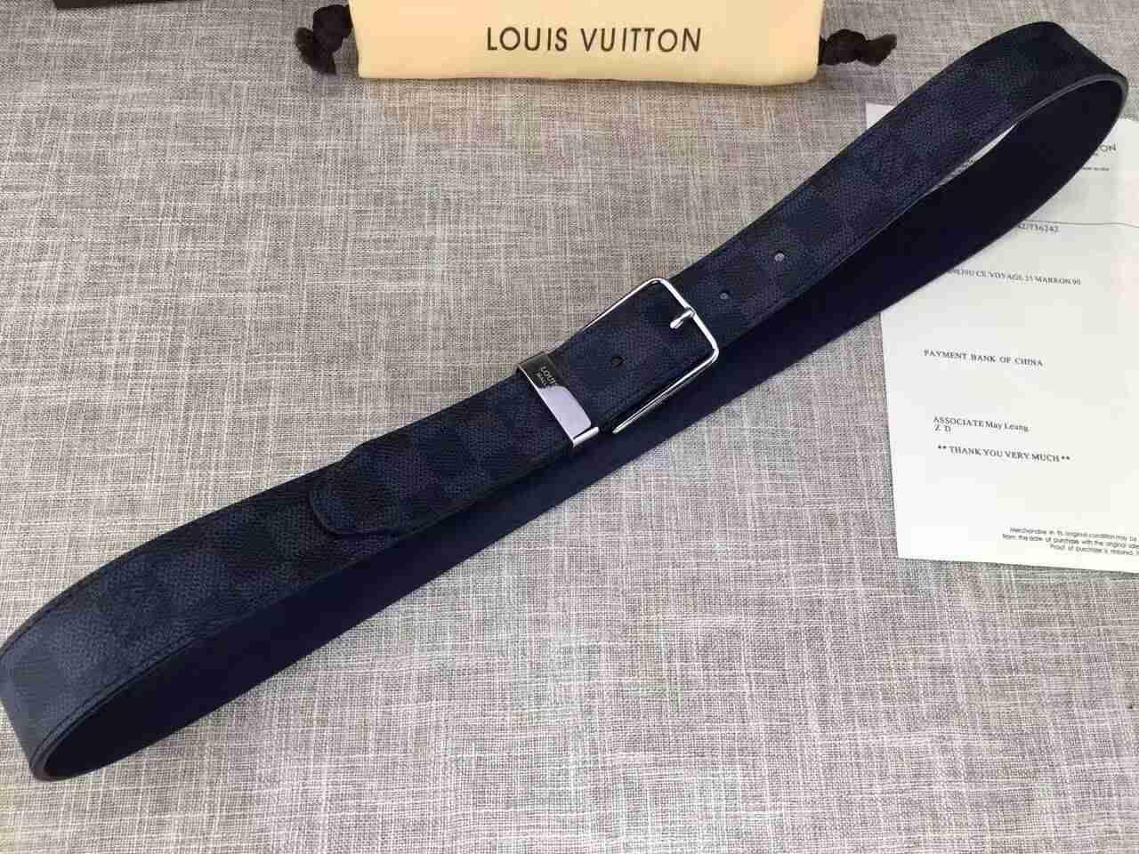 ルイヴィトンコピー ベルト 2017新品 LOUIS VUITTON 高品質 メンズ ベルト ビジネスベルト lvbelt161213-9