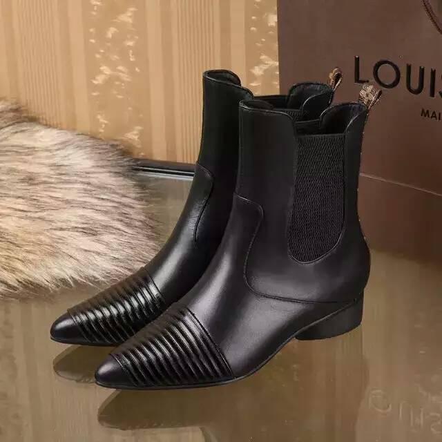 ルイヴィトンコピー 靴 Louis Vuitton 2015秋冬新作 レディース ブーツ lvshoes151201-1