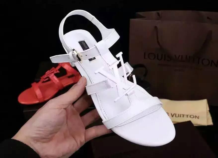 ルイヴィトンコピー 靴 2016春夏新作 Louis Vuitton レディース サンダル lvshoes160405-4
