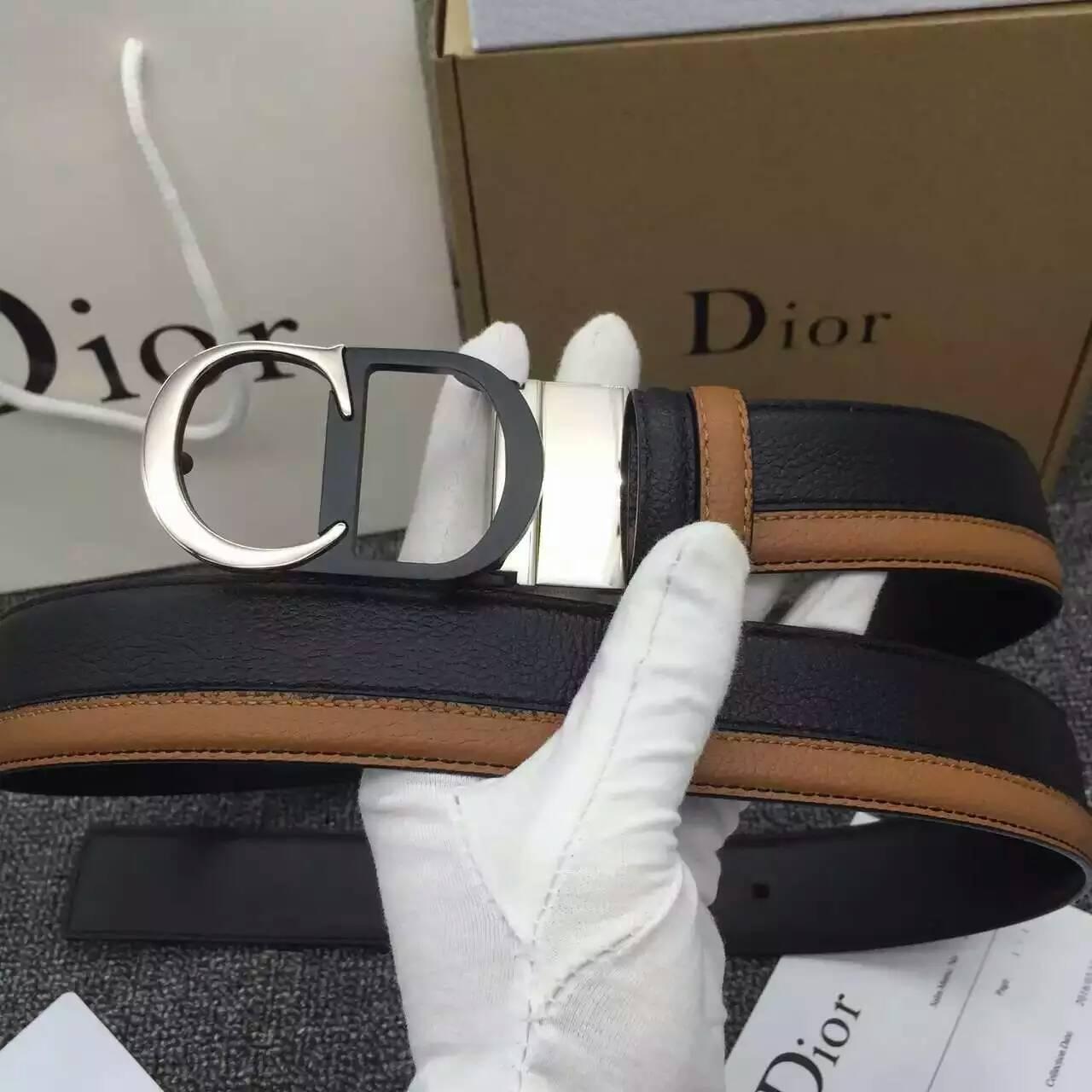 ディオールコピー ベルト 2016春夏新作 Christian Dior 紳士必須アイテム！ メンズ ベルト diorbelt160728-2