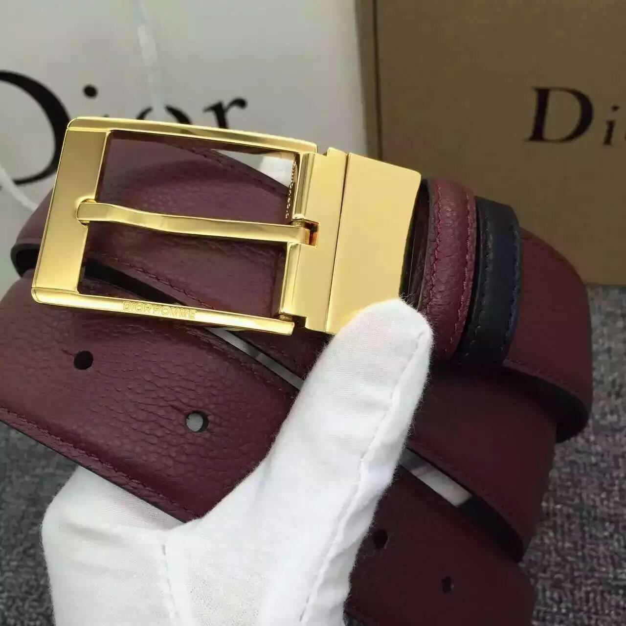 ディオールコピー ベルト 2016春夏新作 Christian Dior 紳士必須アイテム！ メンズ ベルト diorbelt160728-3