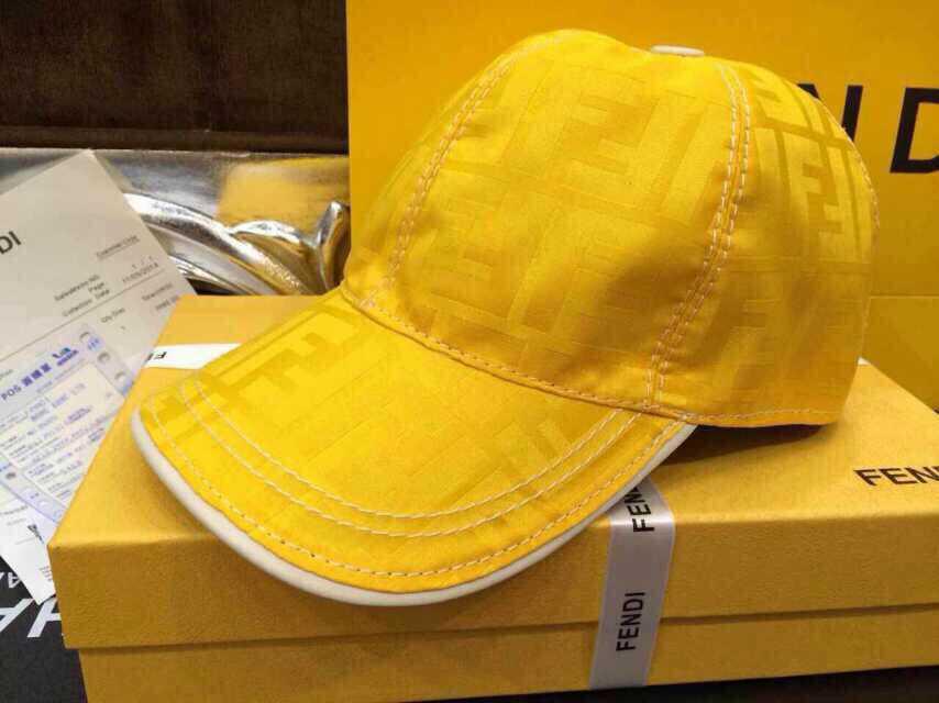 2015春夏新作 フェンディコピー 帽子 FENDI 男女兼用 日除け 野球帽 キャンバスハット fdicap150324-5