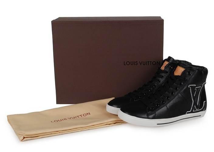 ルイヴィトンコピー 靴 Louis Vuitton 2013秋冬新作 メンズ ハイカット スニーカー LVshoes1204-4