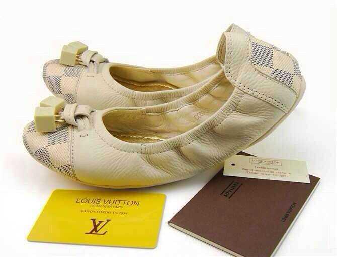 ルイヴィトンコピー 靴 Louis Vuitton 2015春夏新作 レディース バレエシューズ パンプス lvshoes150328-3