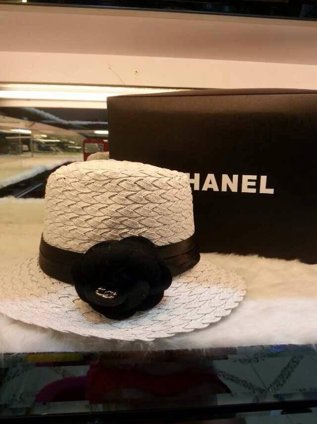 シャネルコピー 帽子 CHANEL 2014春夏新品 レディース 編み込み 日除け 麦わら ハット chanelcap0510-9