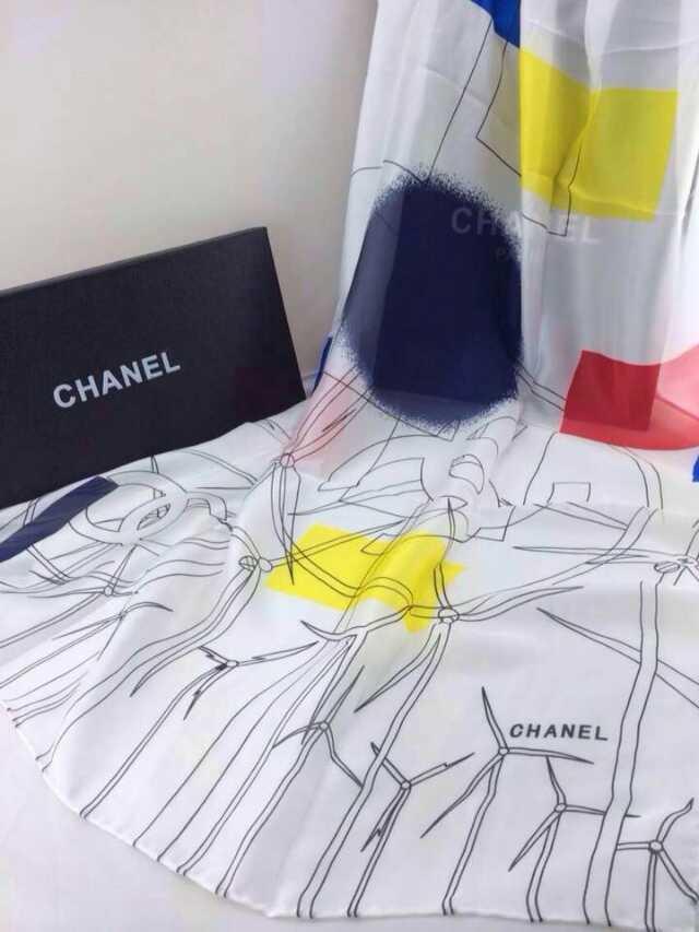 シャネルコピー CHANEL 新品 スカーフ 2014春夏新作 シルク スカーフ chmuffler0321-2