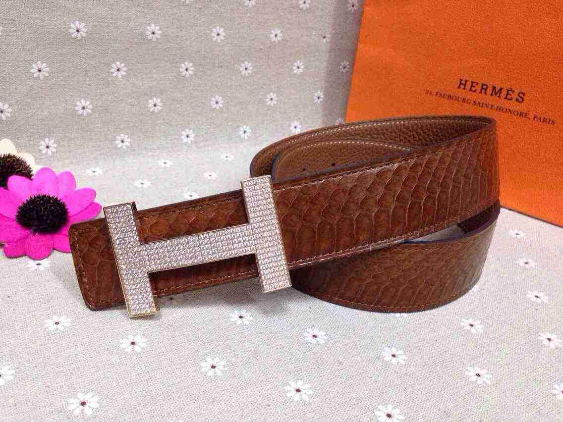 新品 エルメスコピー ベルト 2014春夏新作 HERMES 流行の イニシアル H ベルト hermesbelt0410-42