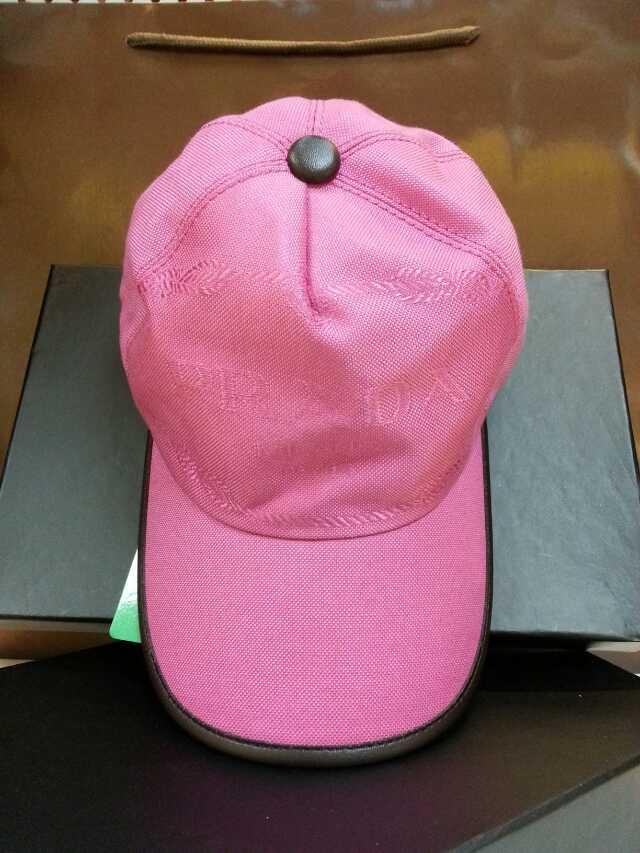 プラダコピー 帽子 2014最新作 PRADA キャンバス ハット 男女兼用 野球帽 pradacap0305-3