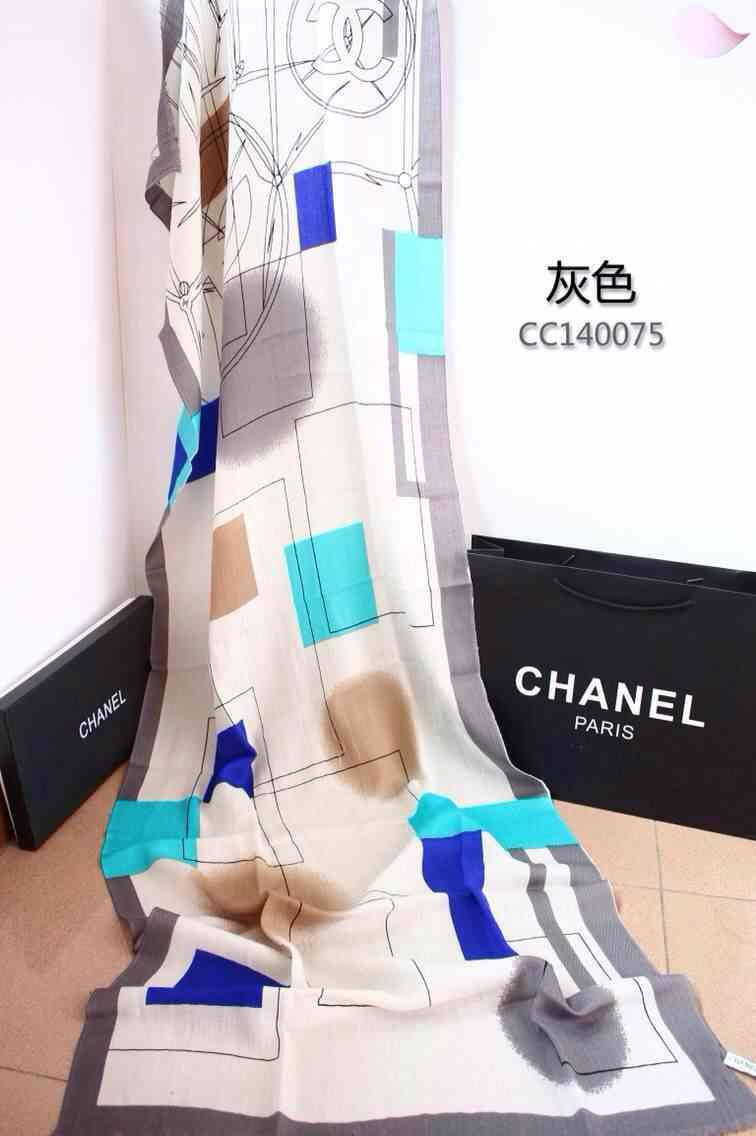 シャネルコピー スカーフ CHANEL 2014秋冬新作 高品質 カメリア レディース ウール ストール chmuffler1001107-11